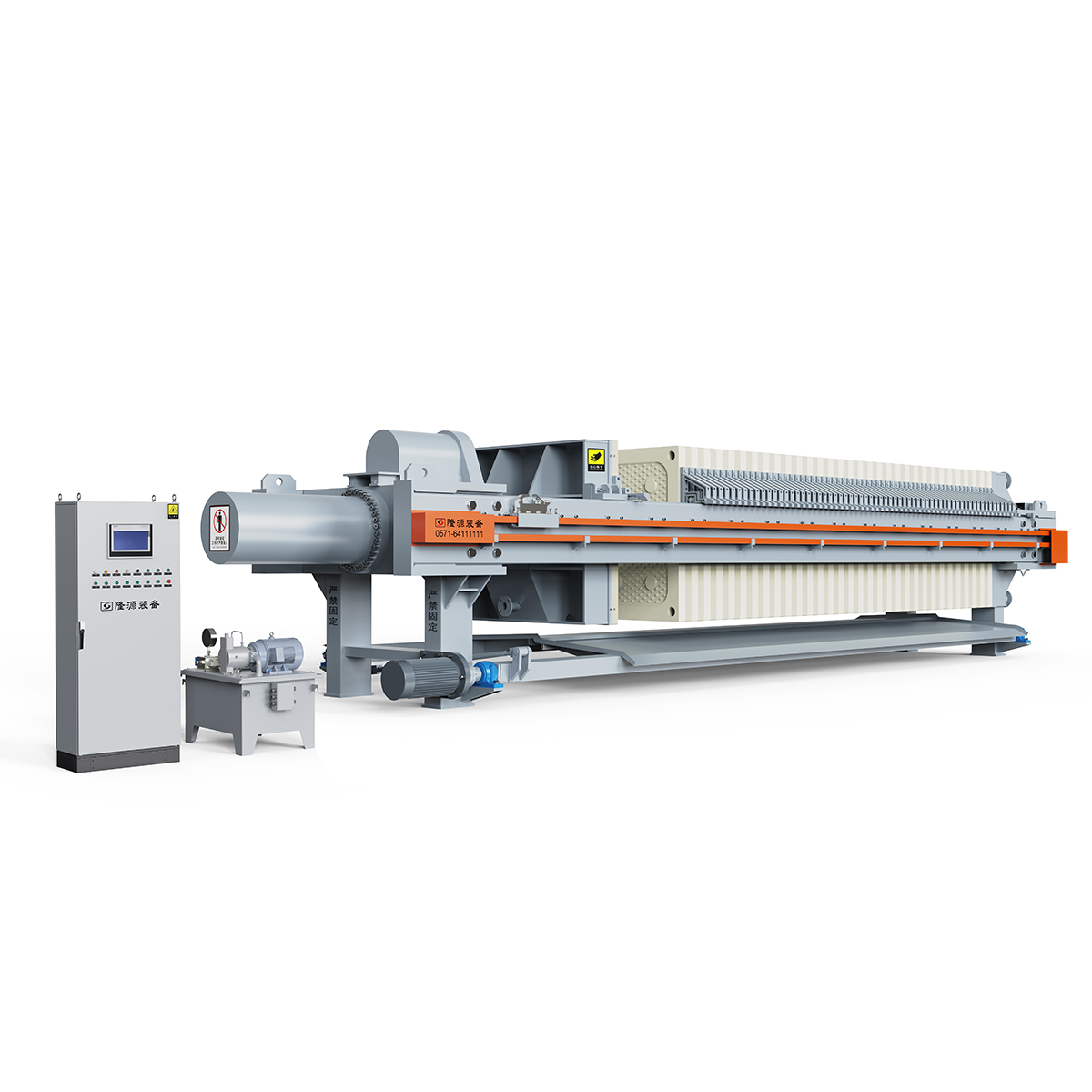 機(jī)械鎖緊超高壓隔膜壓濾機(jī)